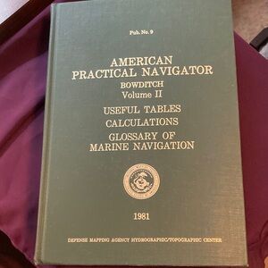 American Practical Navigator Volume II Book